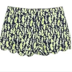Crown and ivy. Seahorse print.  summer shorts.16. NWT.